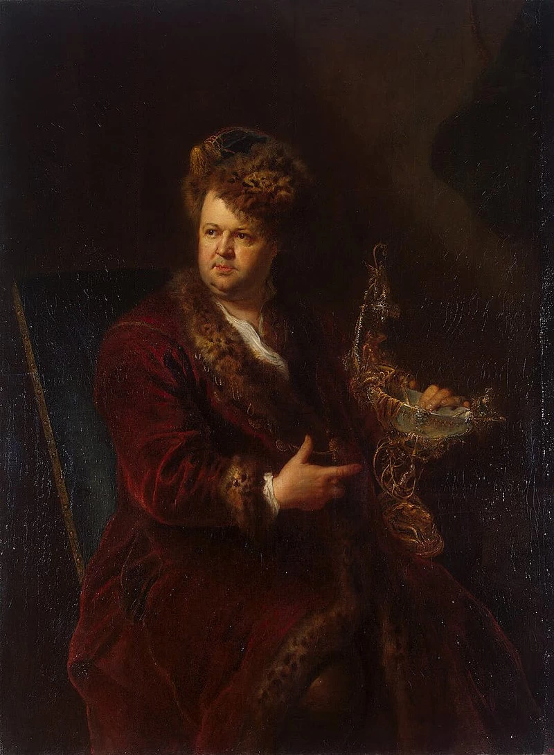 Ritratto di Johann Melchior Dinglinger
